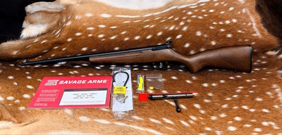 Savage Arms Rascal Youth Rifle .22 LR Wood Stock — Brand New in Box