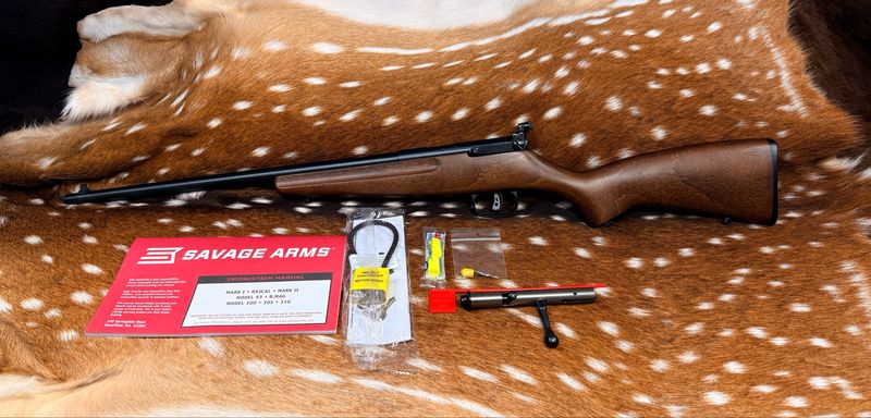 Savage Arms Rascal Youth Rifle .22 LR Wood Stock — Brand New in Box Savage Arms Rascal Youth Rifle .22 LR Wood Stock — Brand New in Box