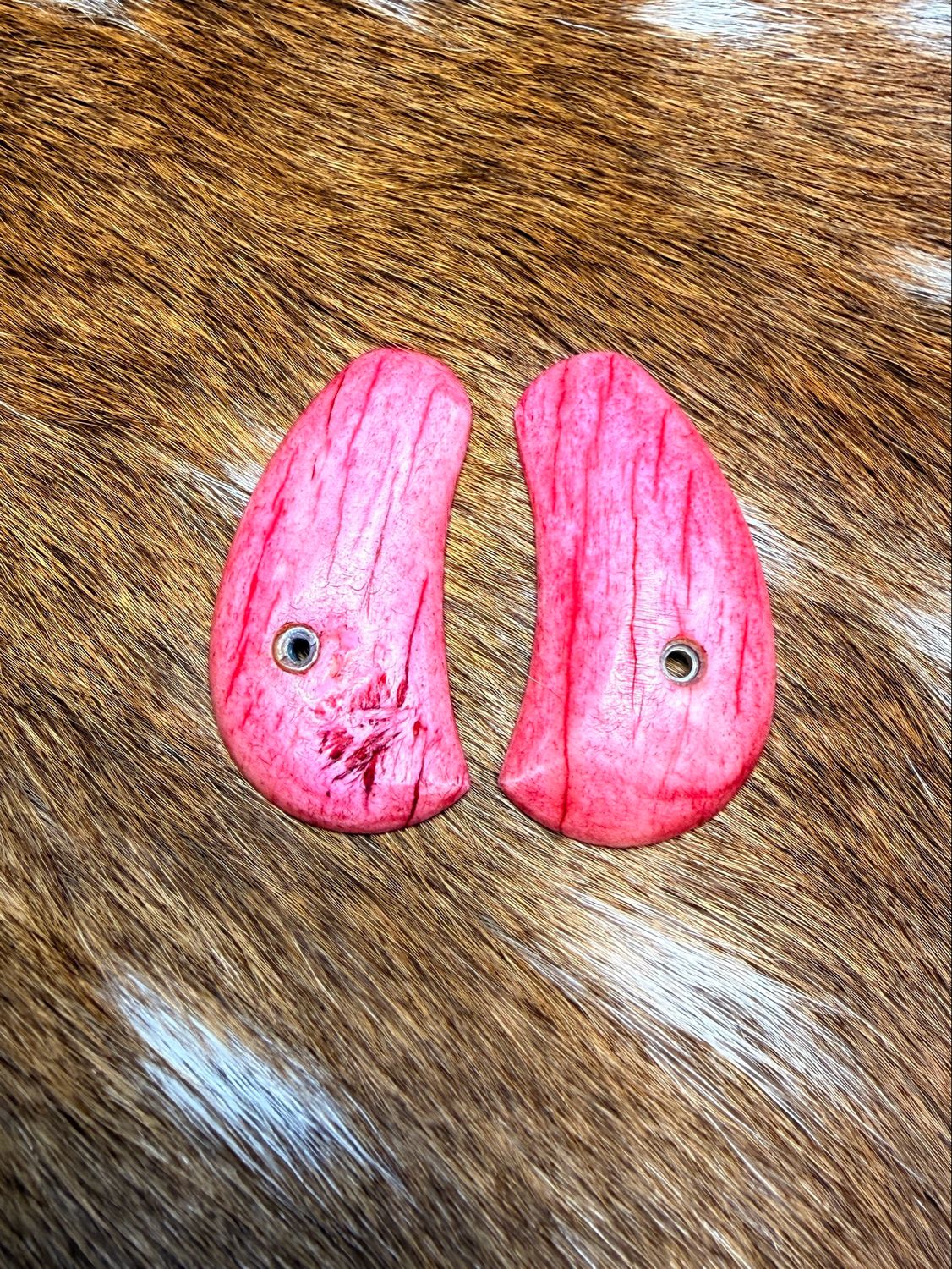 North American Arms Giraffe Bone Grips