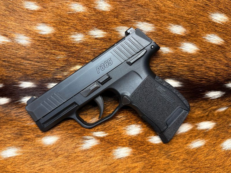 SIG SAUER P365-380 Optics Ready .380 ACP Pistol – Manual Safety – New In Box SIG SAUER P365-380 Optics Ready .380 ACP Pistol – Manual Safety – New In Box