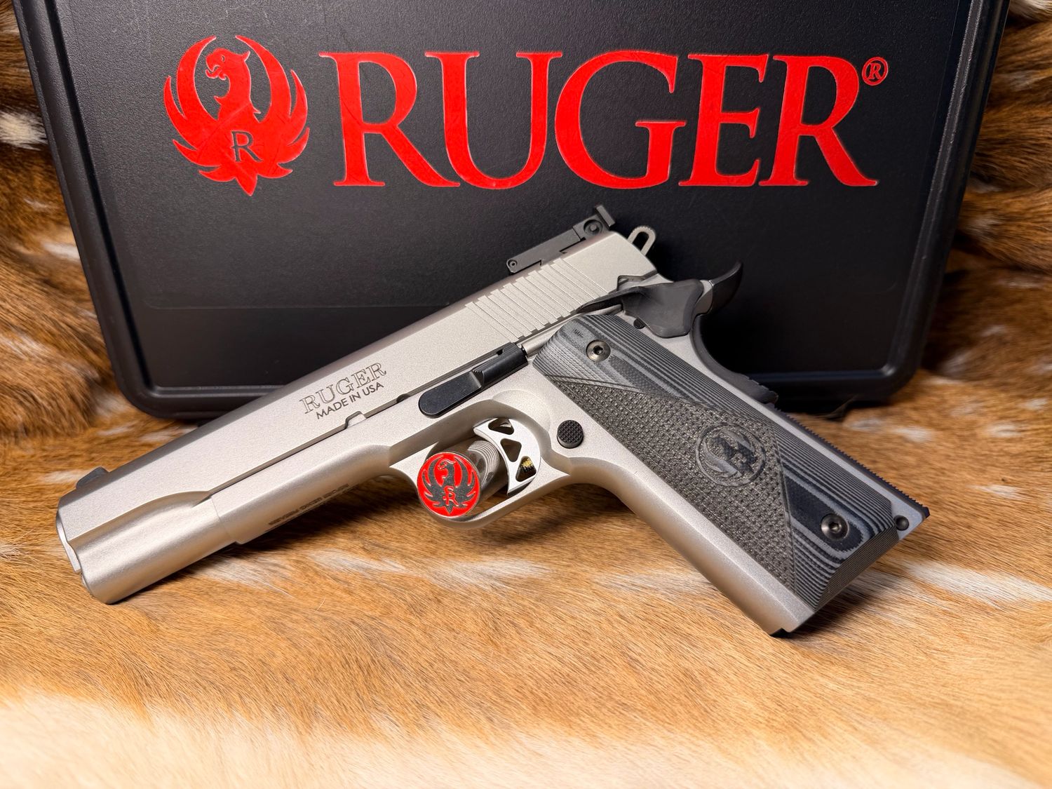 Ruger SR1911 Target Stainless .45 ACP 5" Pistol – New in Box