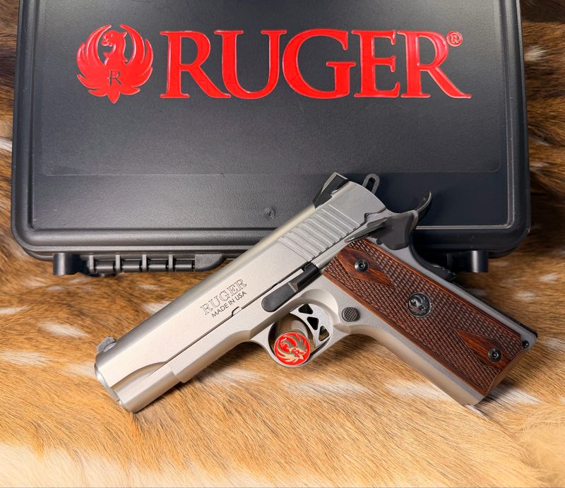 Ruger SR1911 Commander Stainless .45 ACP - New in Box Ruger SR1911 Commander Stainless .45 ACP - New in Box
