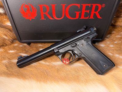 ​Ruger Mark IV Standard .22 LR Pistol – 5.5" Bull Barrel - New in Box