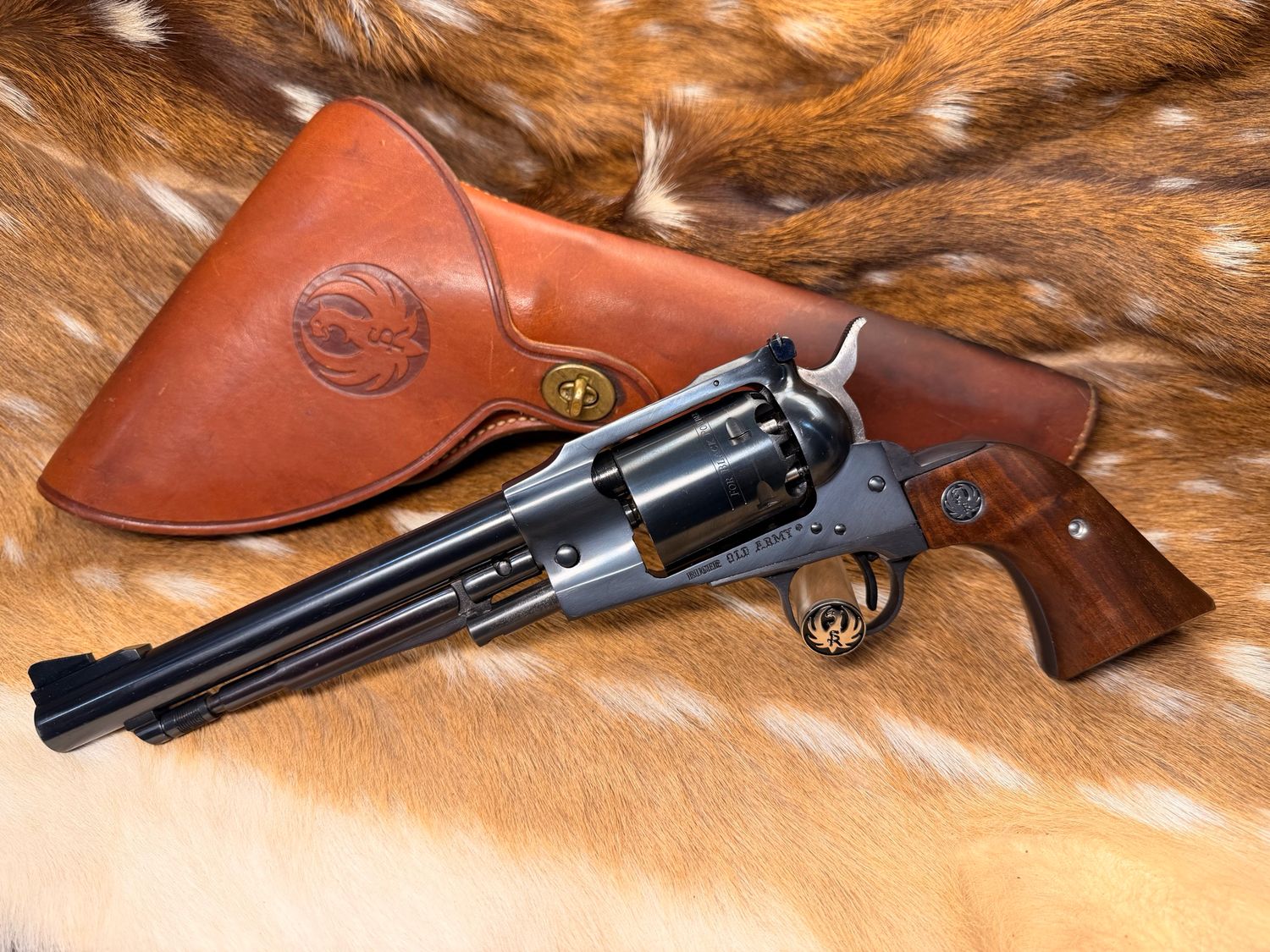 Ruger Old Army Cap & Ball Percussion Revolver – 7.5" Barrel – Black Powder