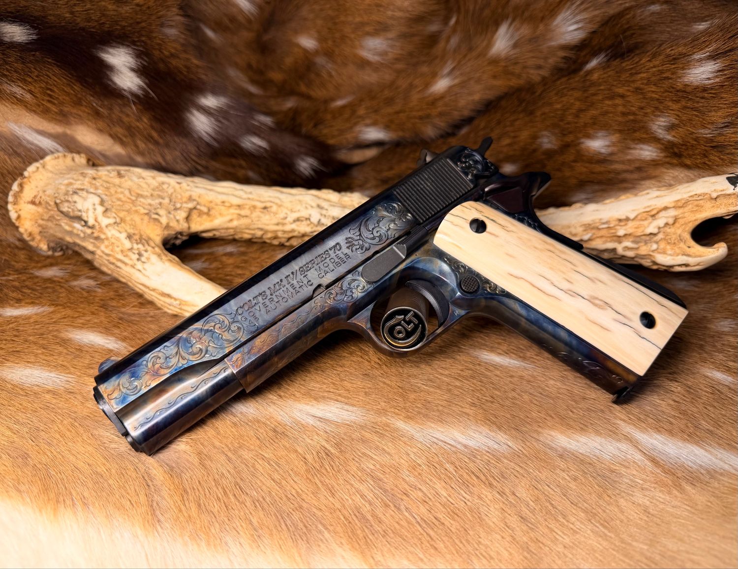 TGW Custom Engraved Colt Government Model 1911 .45 ACP