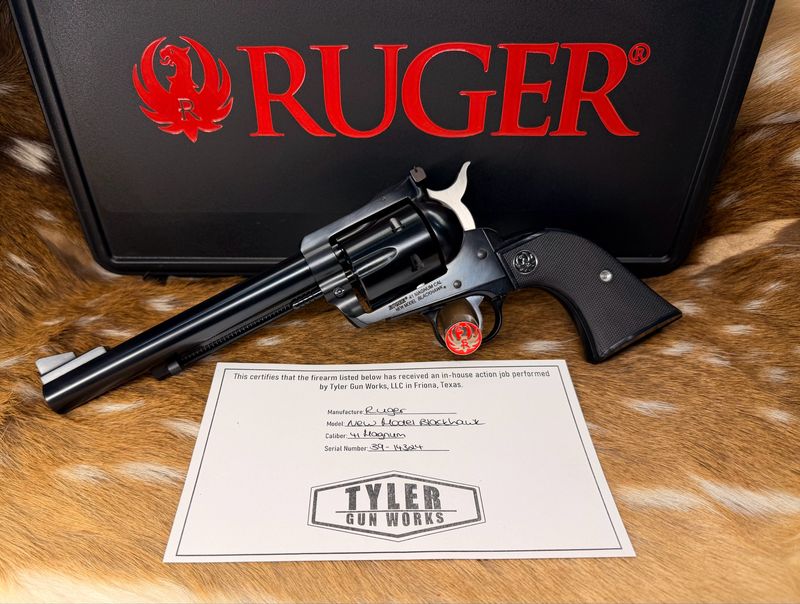Ruger Blackhawk .41 Remington Magnum with TGW Action Job