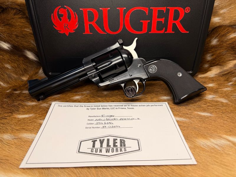 Ruger Blackhawk .357 Magnum – 4-5/8" Barrel with TGW Action Job
