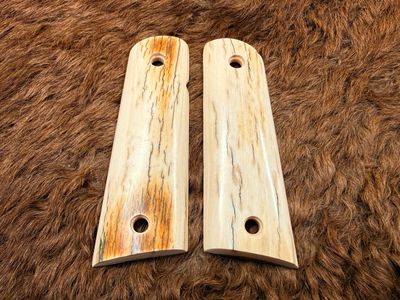 Magwell Mammoth Ivory Grips for 1911