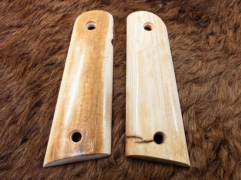 Magwell Mammoth Ivory Grips for 1911