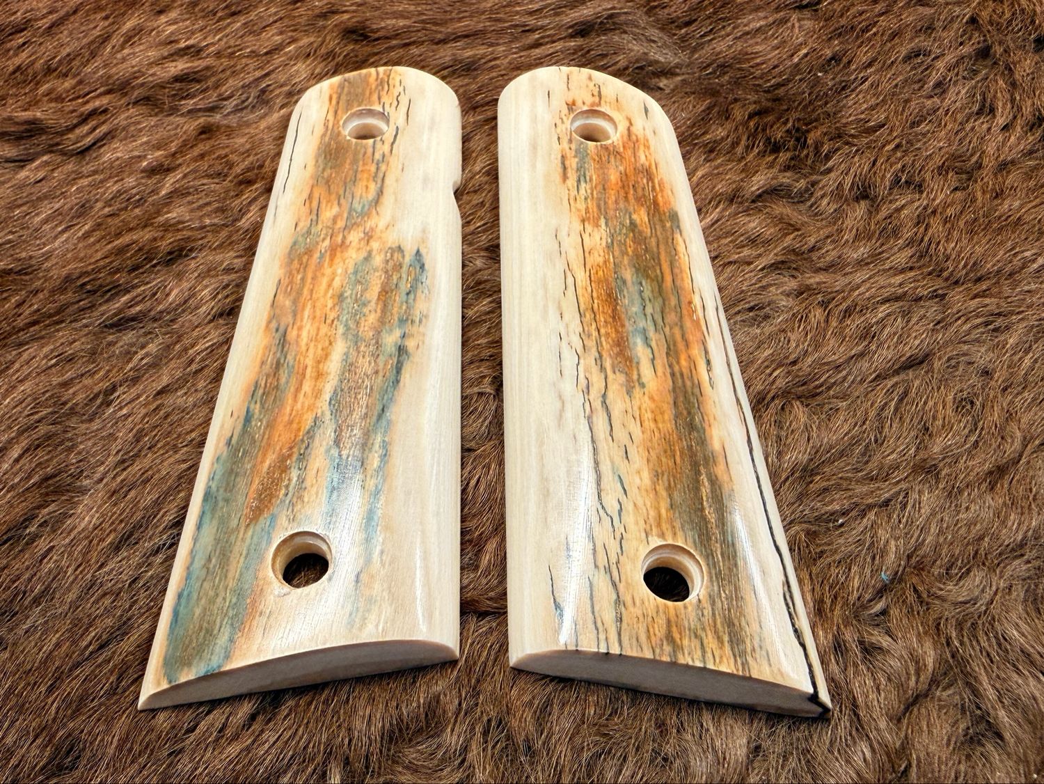 Magwell Mammoth Ivory Grips for 1911