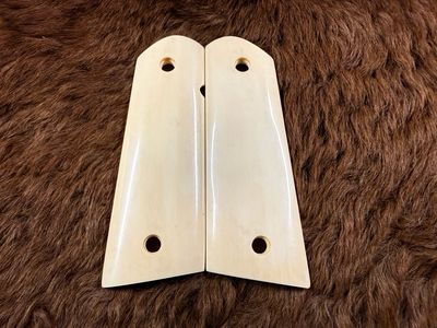 Magwell Mammoth Ivory Grips for 1911