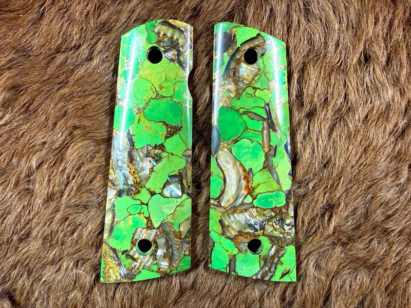 Magwell Mammoth Ivory Fusion Grips for 1911