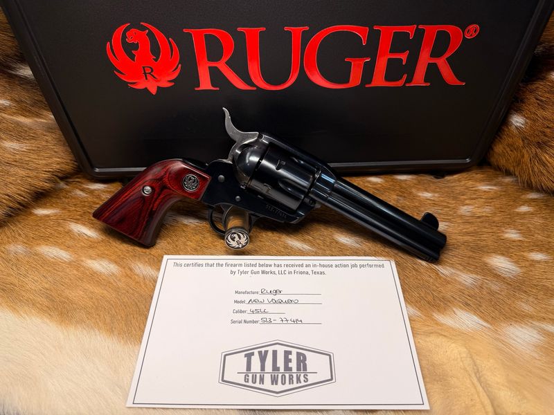 Ruger New Vaquero .45 Colt Revolver with TGW Action Job