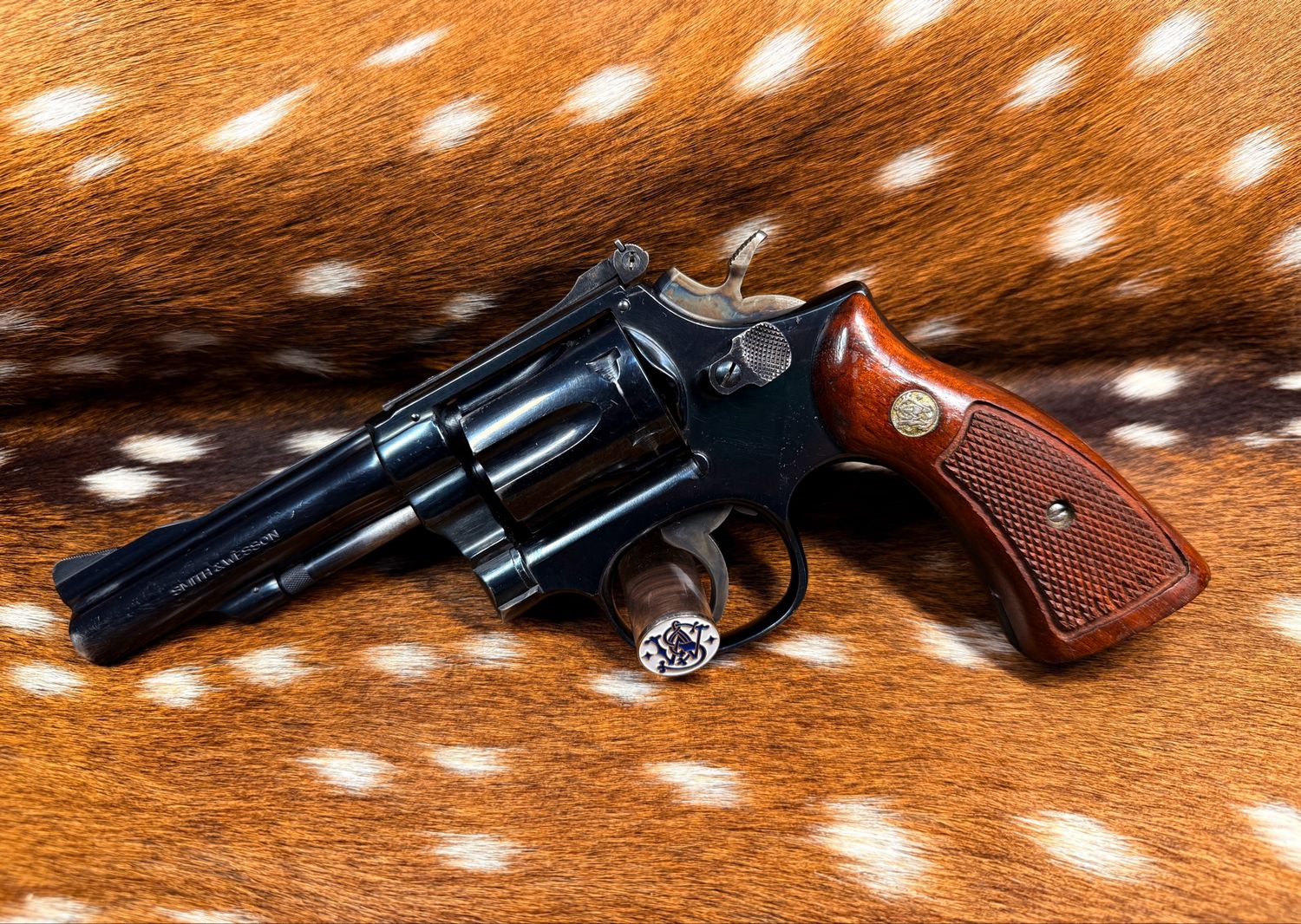 Pre-Lock Smith & Wesson Model 18-4 K-22 Combat Masterpiece Revolver – .22 LR