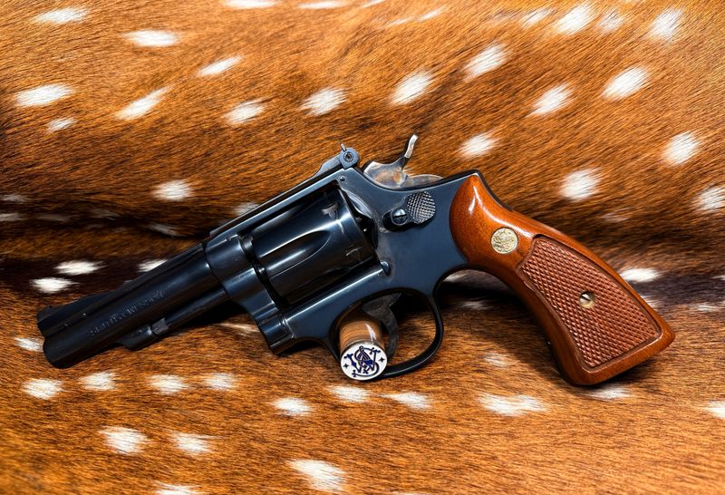 Pre-Lock Smith & Wesson K-22 Combat Masterpiece Revolver – .22 LR "Pre-Model 18"