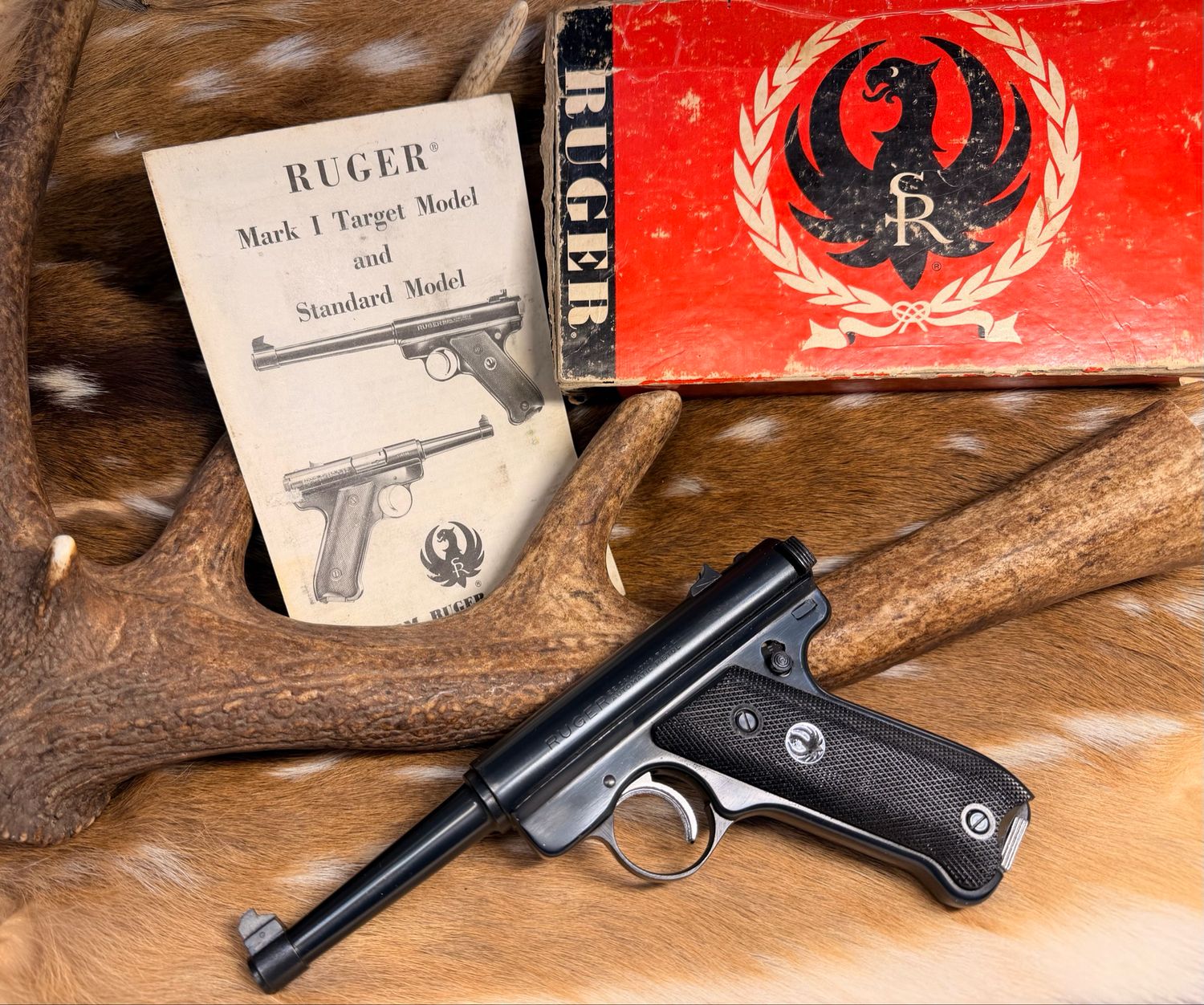 Ruger Standard Pistol – .22 LR – RST4 – 1952 – Original Box