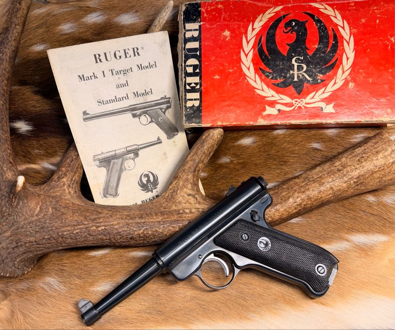 Ruger Standard Pistol – .22 LR – RST4 – 1952 – Original Box