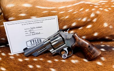 Lipsey's Exclusive Smith & Wesson Model 610-4 4 Lipsey's Exclusive Smith & Wesson Model 610-4 4" 10MM Mountain Gun with Action Job
