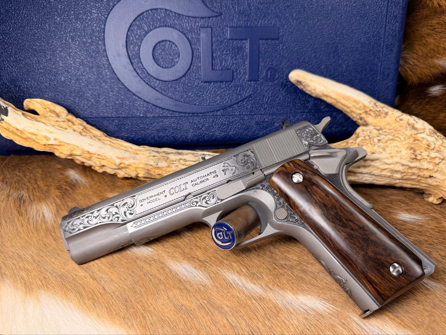 TGW Custom Engraved Colt Government Model 1911 .45 ACP