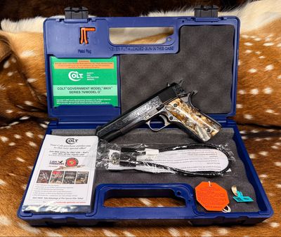 TGW Custom Engraved Colt Government Model 1911 .45 ACP