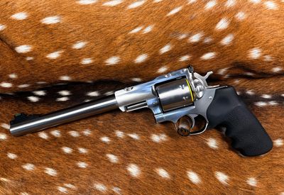 Ruger Super Redhawk Revolver – .22 Hornet – 9.5 Ruger Super Redhawk Revolver – .22 Hornet – 9.5" Barrel – Satin Stainless