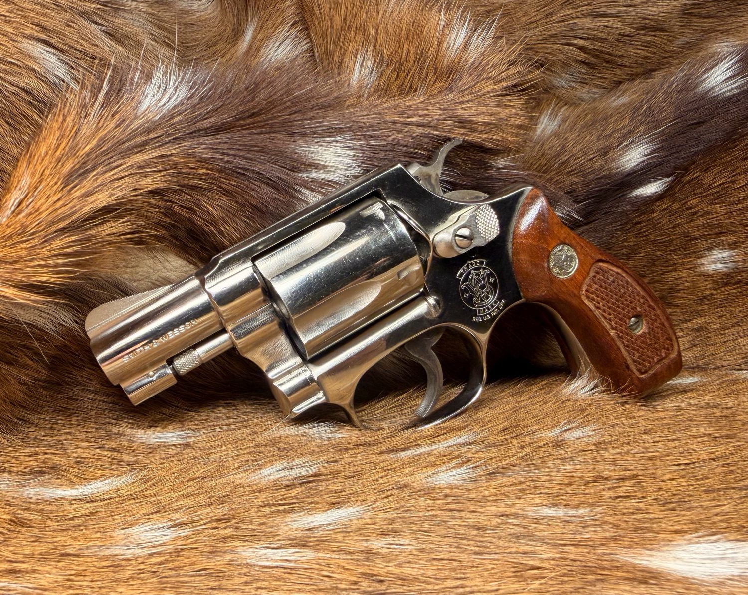 Pre-Lock ​Smith & Wesson Model 37 Airweight (No Dash) – Nickel – .38 Special