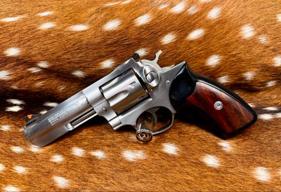 Ruger GP100 Revolver .357 Magnum – Satin Stainless Ruger GP100 Revolver .357 Magnum – Satin Stainless