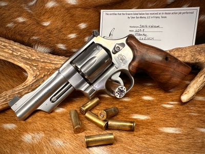 Lipsey's Exclusive Smith & Wesson Model 629-9 4 Lipsey's Exclusive Smith & Wesson Model 629-9 4" .44 Rem Mag Mountain Gun with Action Job