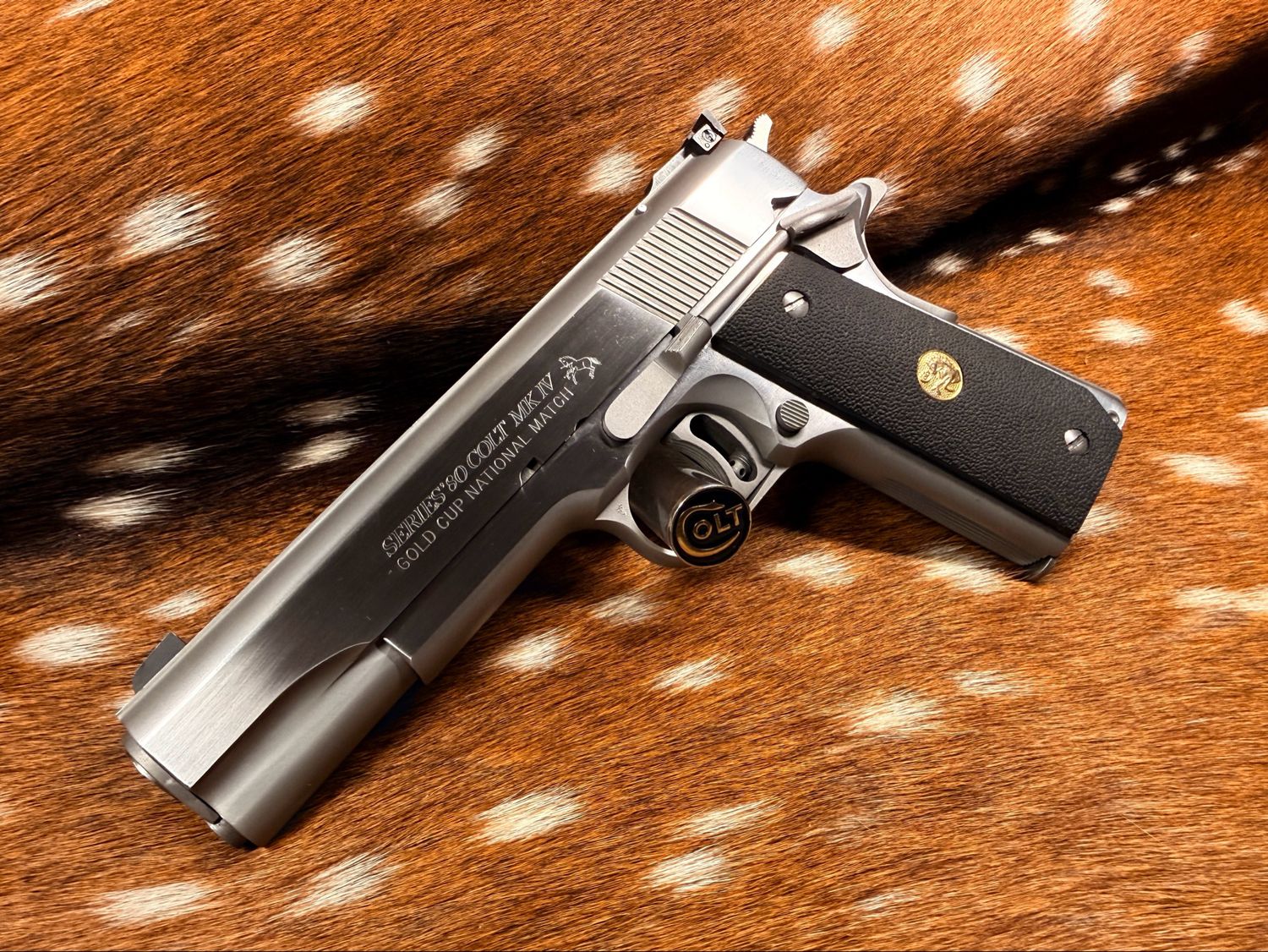 Colt Gold Cup National Match MK IV Series 80 – .45 ACP – 1987