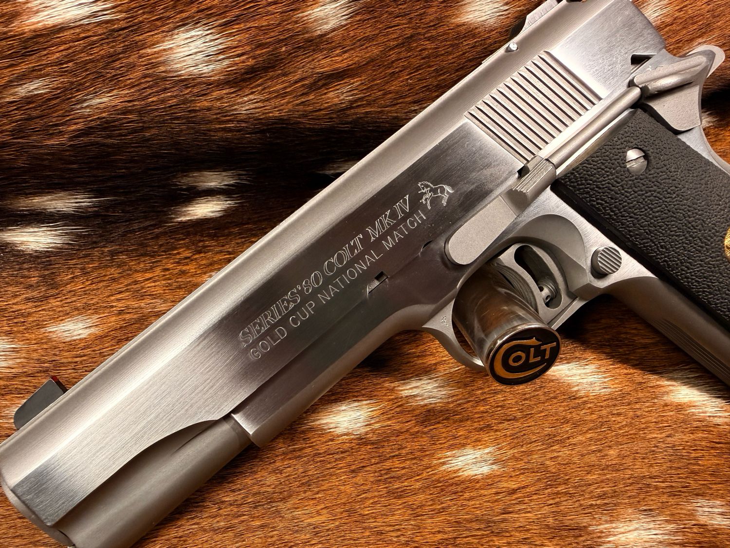 Colt Gold Cup National Match MK IV Series 80 – .45 ACP – 1987