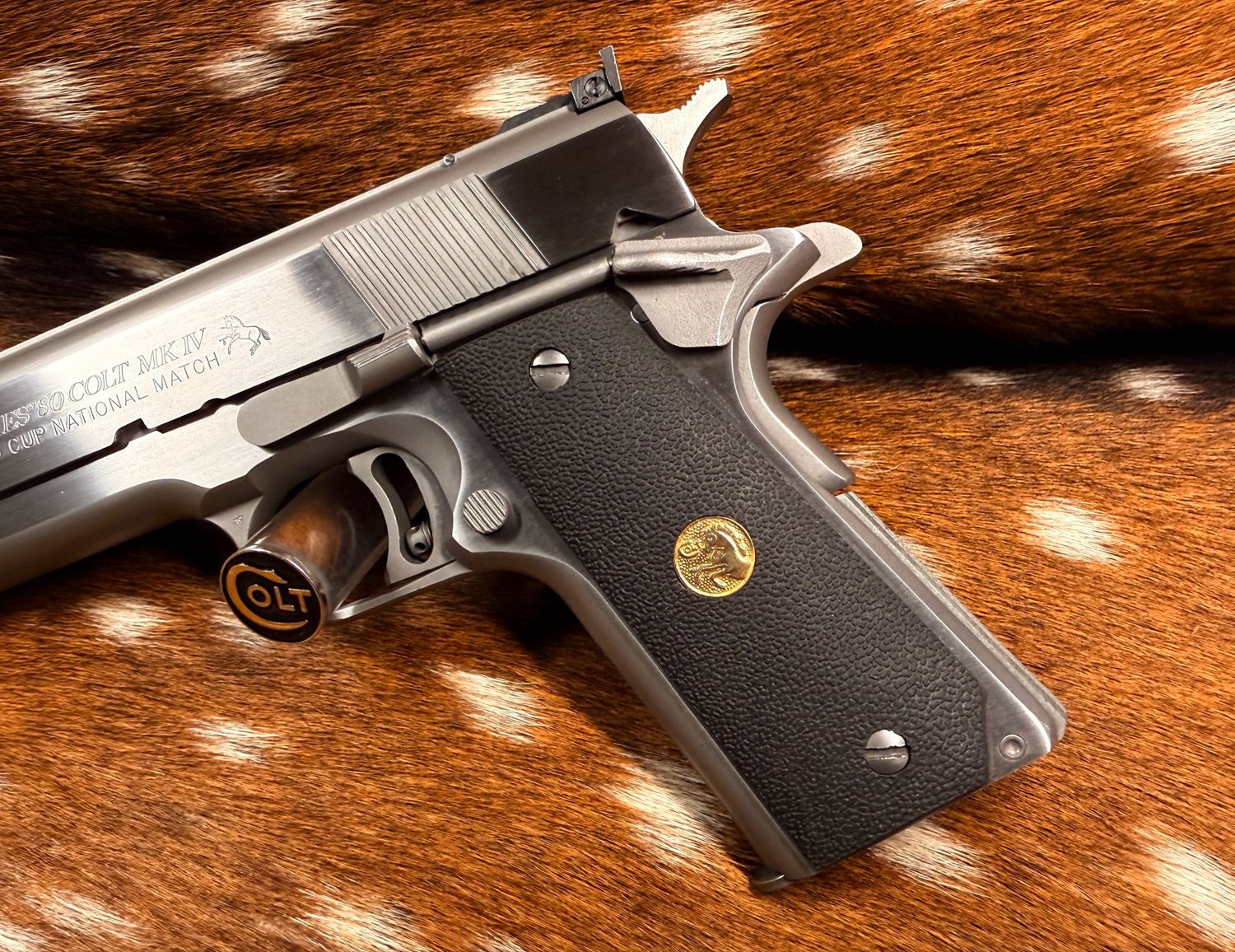 Colt Gold Cup National Match MK IV Series 80 – .45 ACP – 1987