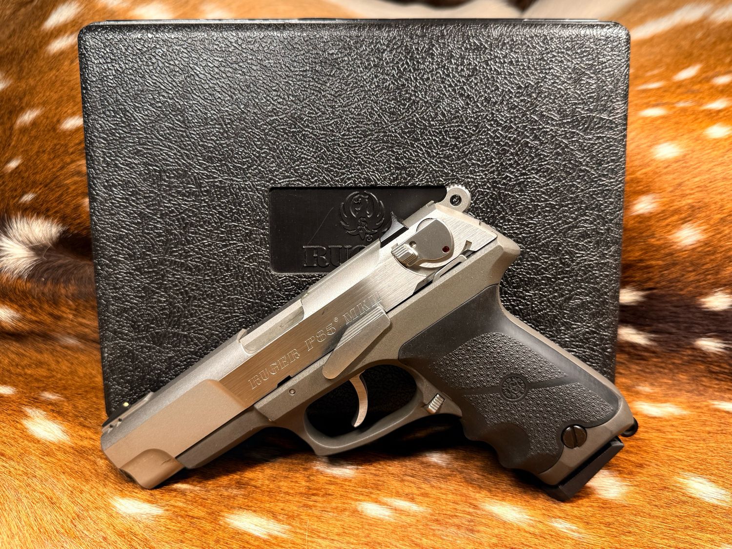 Ruger P85 MKII Pistol 9mm – Full-Size DA/SA Semi-Automatic