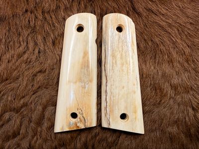 Magwell Mammoth Ivory Grips for 1911 Magwell Mammoth Ivory Grips for 1911