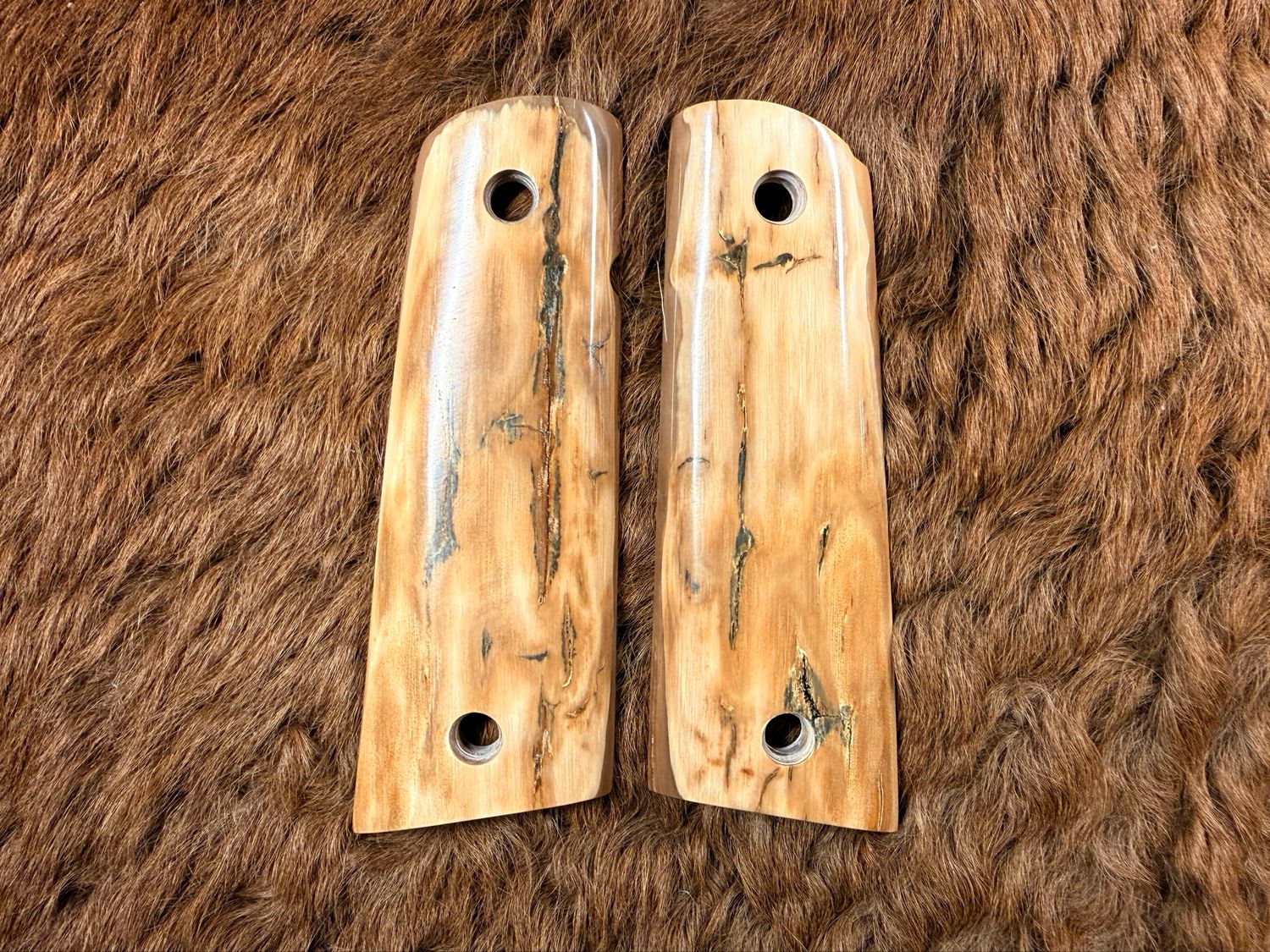 Magwell Mammoth Ivory Grips for 1911