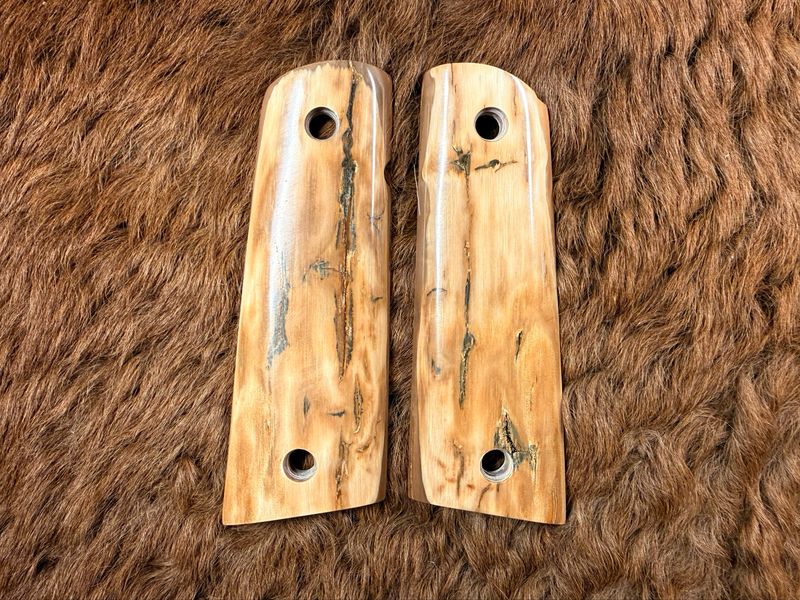 Magwell Mammoth Ivory Grips for 1911