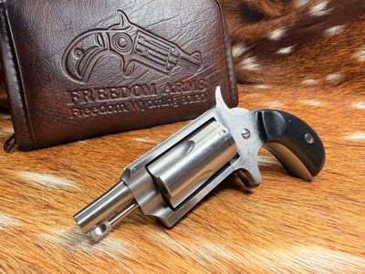 Freedom Arms Mini Revolver .22 Magnum – Stainless – Includes Factory Pistol Rug