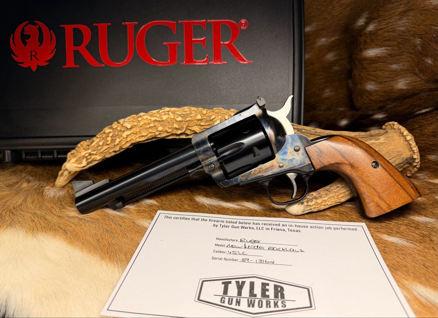 TGW Custom Ruger New Model Blackhawk 45 Colt Revolver TGW Custom Ruger New Model Blackhawk 45 Colt Revolver