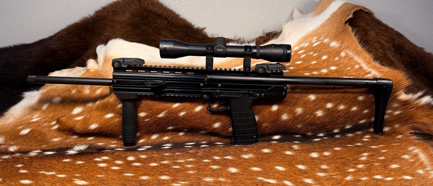 ​Kel-Tec CMR-30 .22 WMR Semi-Auto Carbine – Black Ops 4×32 Scope