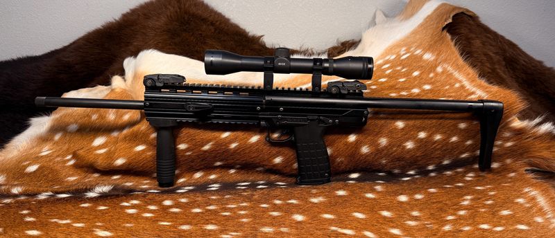 ​Kel-Tec CMR-30 .22 WMR Semi-Auto Carbine – Black Ops 4×32 Scope