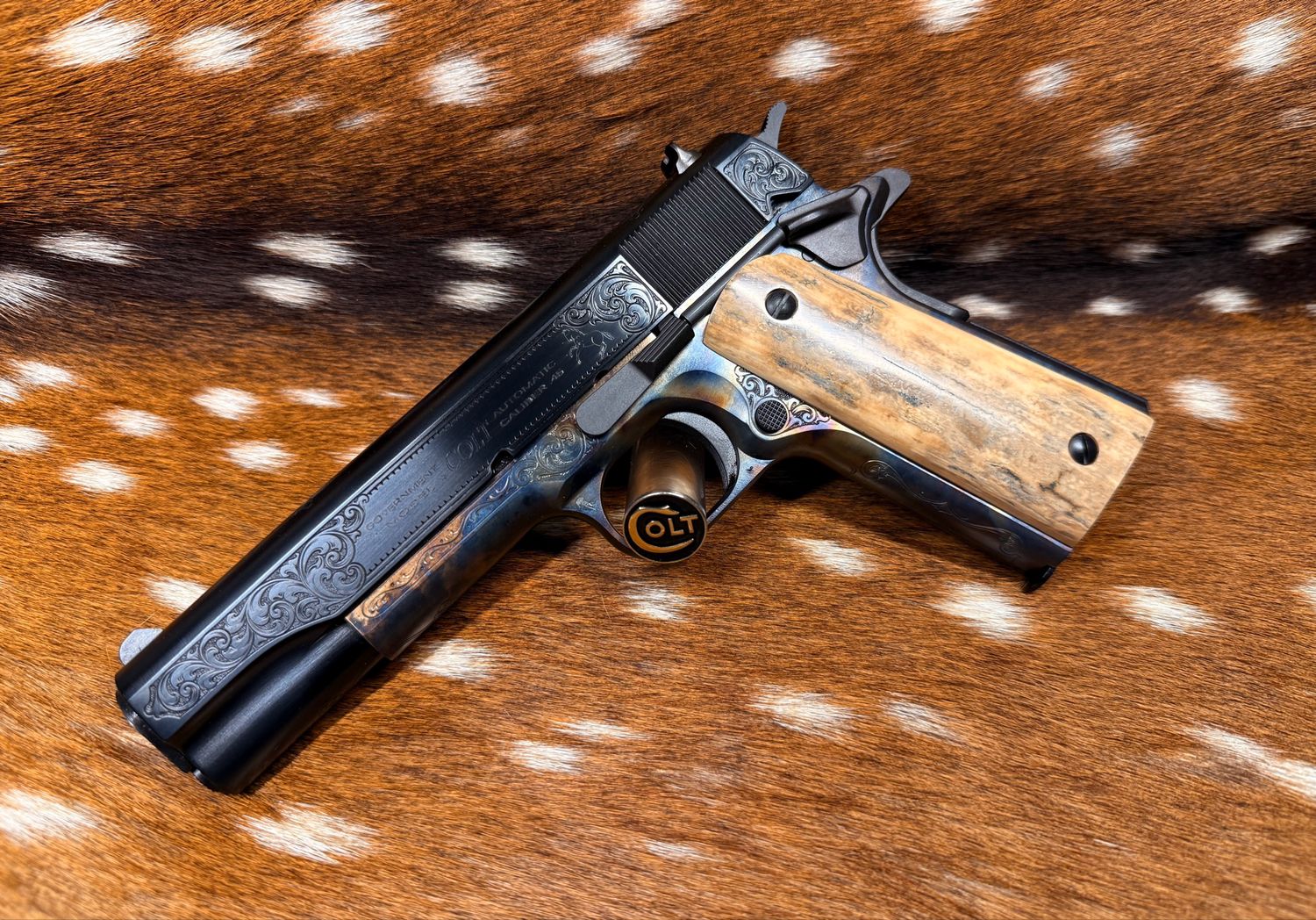 TGW Custom Engraved Colt Government Model 1911 .45 ACP