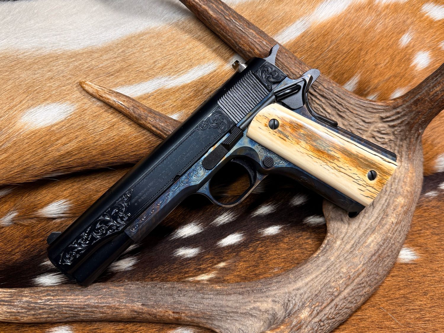 TGW Custom Engraved Colt Government Model 1911 .45 ACP