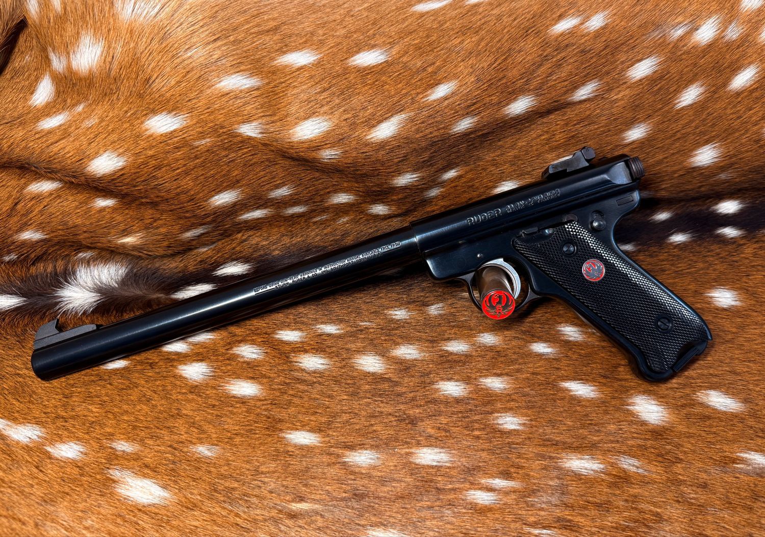 Ruger Mark II Target Pistol .22LR with Box