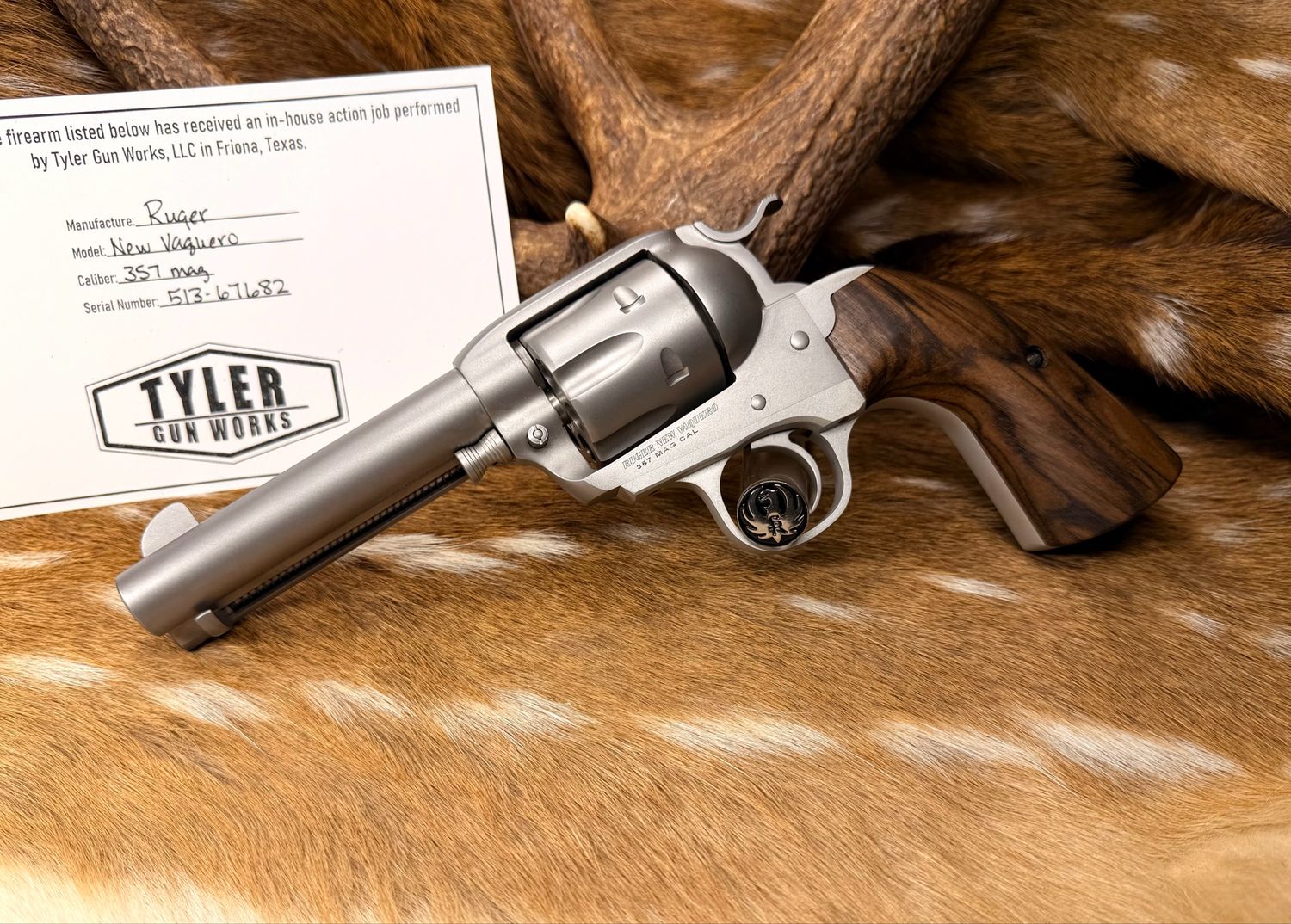 Tyler Gun Works Custom Ruger New Model Vaquero .357 Magnum