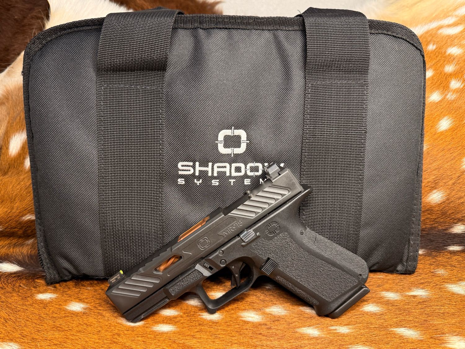 Shadow Systems MR918 Elite 9×19 Pistol – RMR Cut – Bronze TiCN Spiral Barrel Shadow Systems MR918 Elite 9×19 Pistol – RMR Cut – Bronze TiCN Spiral Barrel