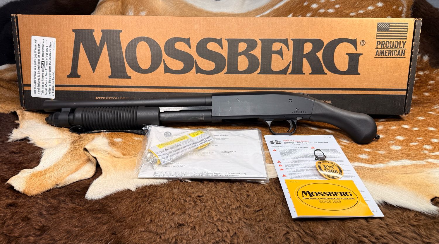 Mossberg 590S 12 Gauge Pump-Action Shotgun Mossberg 590S 12 Gauge Pump-Action Shotgun