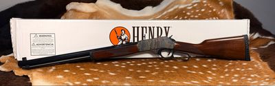Henry H009CC .30-30 Lever Action Rifle with TGW Color Cased Receiver – 20 Henry H009CC .30-30 Lever Action Rifle with TGW Color Cased Receiver – 20" Octagon Barrel