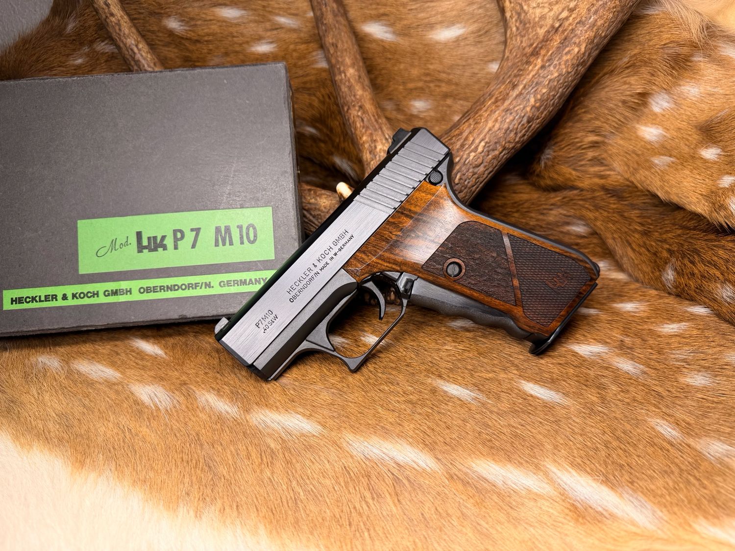 Heckler & Koch P7 M10 .40 S&W Pistol – West German Made “Squeeze-Cocker” Heckler & Koch P7 M10 .40 S&W Pistol – West German Made “Squeeze-Cocker”