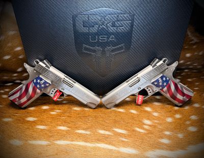 Cabot Guns “American Joe Jr” Mirror Image Set .45 ACP Cabot Guns “American Joe Jr” Mirror Image Set .45 ACP