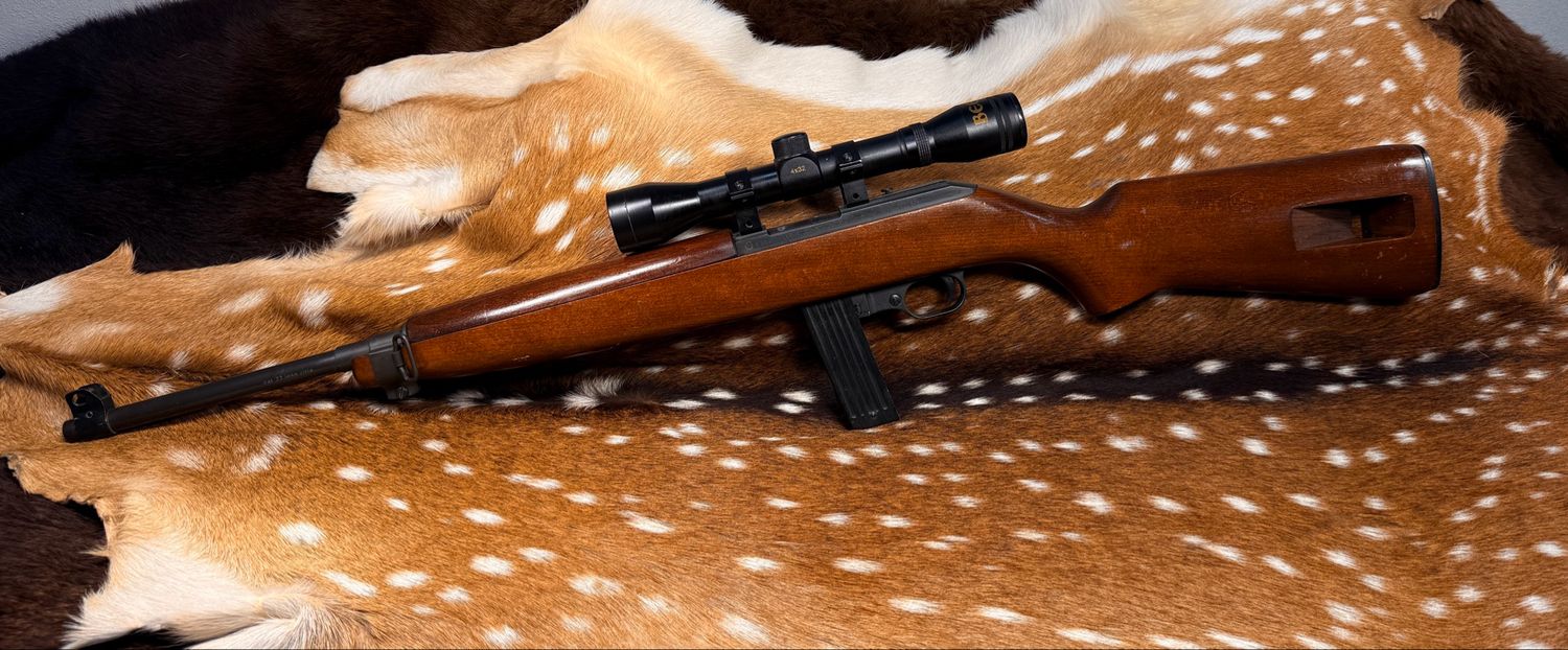 Iver Johnson Carbine .22 LR Made in W. Germany – with Beeman 4x32 Scope Iver Johnson Carbine .22 LR Made in W. Germany – with Beeman 4x32 Scope