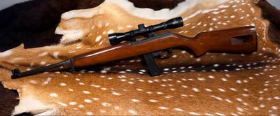 Iver Johnson Carbine .22 LR Made in W. Germany – with Beeman 4x32 Scope Iver Johnson Carbine .22 LR Made in W. Germany – with Beeman 4x32 Scope
